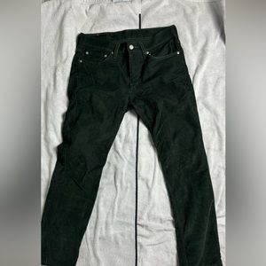 Levi’s Green Corduroy Pants